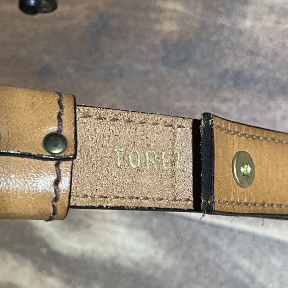 Vintage Arvo Torel Cowhide Leather Rifle Gun Sling Adjustable Strap Swivels RARE - Picture 12 of 14